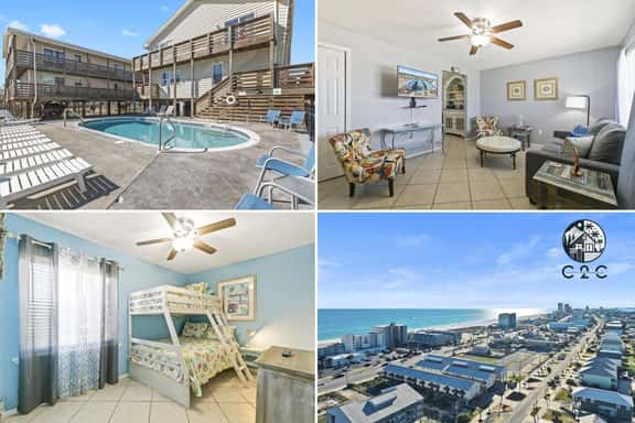Beachfront Condo Steps to Gulf Shores & Pool - Image 1