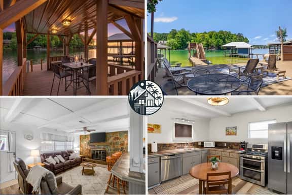 Lakefront Cabin: Private Dock & Spacious Deck - Image 1