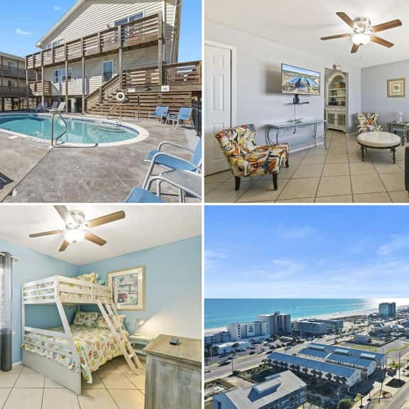 Beachfront Condo Steps to Gulf Shores & Pool - Image 1